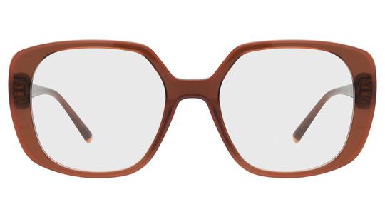 Lunettes de vue Siralya Femme Marron Carré sir2602 Face