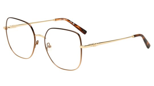 Lunettes de vue Longchamp Femme Marron Carré Lo2167 Trois-Quart