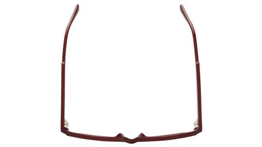 Lunettes de vue Alternance Femme Rouge Papillon Alt25107 Dessus