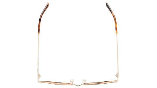 Lunettes de vue Siralya Femme Ecaille Carré Sir2504 Dessus