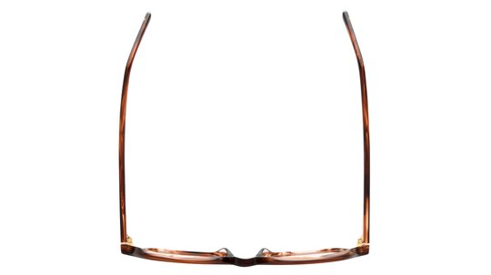 Lunettes de vue Siralya Femme Ecaille Rectangle Sir2404 Dessus