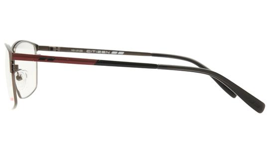 Lunettes de vue Citizen Homme Rouge Rectangle Ctz2503 Gauche