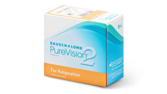 Lentilles de contact Purevision 2HD for astigmatism Boîte de 6