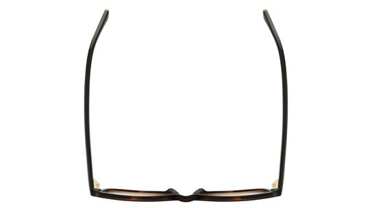 Lunettes de vue Siralya Femme Ecaille Carré sir2605 Dessus