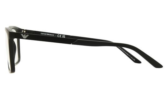 Lunettes de vue Emporio Armani Homme Noir Rectangle EA3253 Gauche