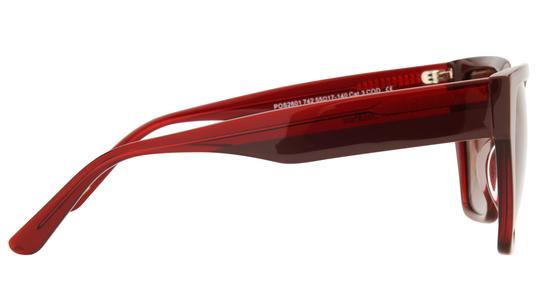 Lunettes de soleil Pol&Sun Femme Rouge Papillonnante Pos2601 Droite
