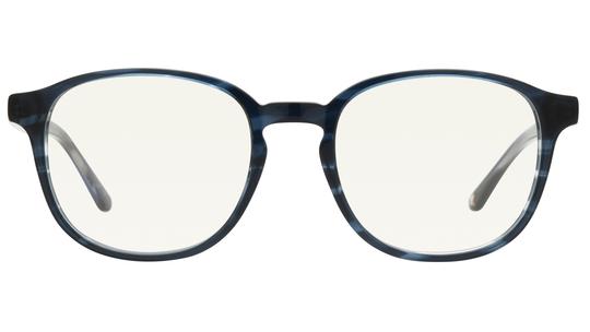 Lunettes de vue Le Coq Sportif Homme Bleu Rectangle Lcs2405 Face