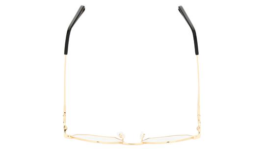 Lunettes de vue Zadig & Voltaire Femme Or Ronde VZV474S Dessus