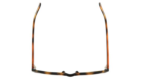 Lunettes de vue Alternance Femme Ecaille Carré Alt25106 Dessus