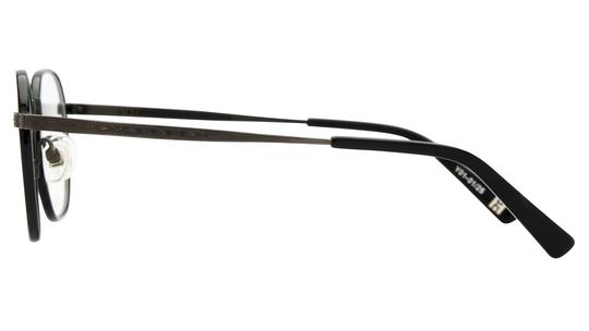 Lunettes de vue L'Atelier du Faubourg Homme Noir Carré Adf2504 Gauche