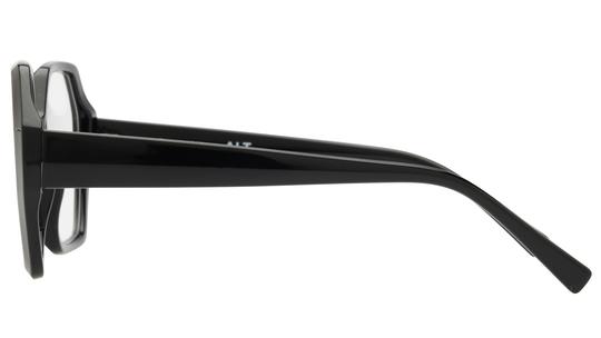 Lunettes de vue Alternance Femme Noir Carré Alt25106 Gauche