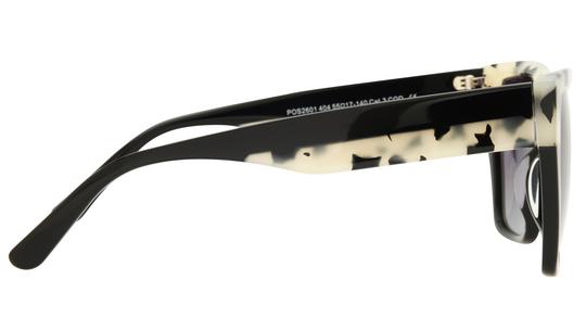 Lunettes de soleil Pol&Sun Femme Noir Papillonnante Pos2601 Droite