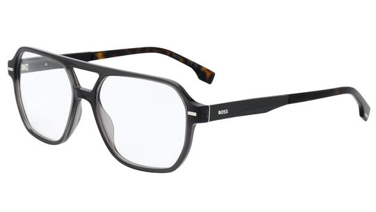 Lunettes de vue Boss Homme Ecaille Aviateur Boss1843 Trois-Quart