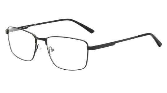 Lunettes de vue Alternance Homme Noir Rectangle Alt24105 Trois-Quart