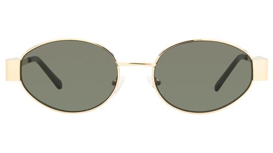 Lunettes de soleil VIP Femme Or Ovale vip2602 Face