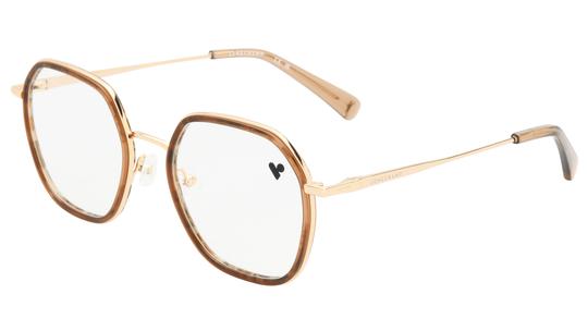 Lunettes de vue Longchamp Femme Marron Carré LO2183 Trois-Quart