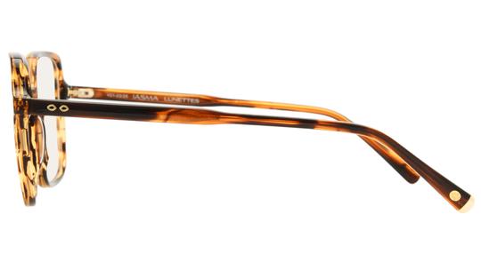 Lunettes de vue Jasma Femme Marron Carré Jas2501 Gauche