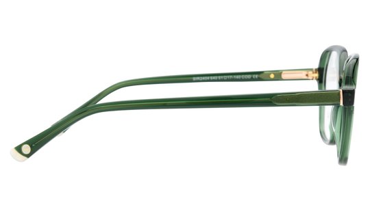 Lunettes de vue Siralya Femme Vert Rectangle Sir2404 Droite