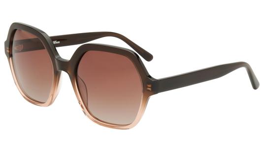 Lunettes de soleil Pol&Sun Femme Marron Tonneau Pos2605 Trois-Quart