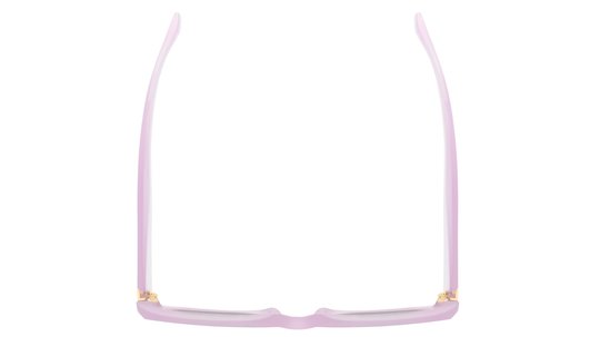 Lunettes de soleil Levi's Femme Violet Ovale Lv1080/S Dessus