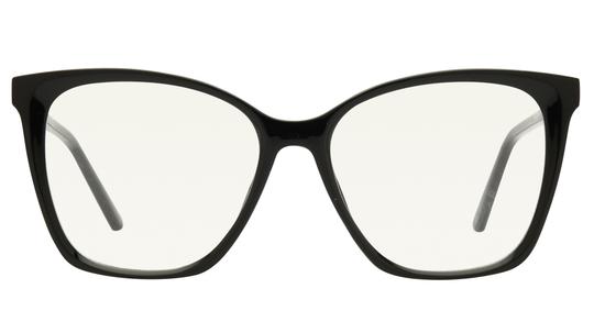 Lunettes de vue Alternance Femme Noir Papillonnante Alt26102 Face