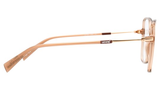 Lunettes de vue Levi's Femme Marron Carré Lv1075 Droite