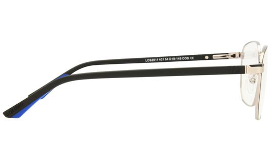 Lunettes de vue Le Coq Sportif Homme Noir Rectangle Lcs2511 Droite