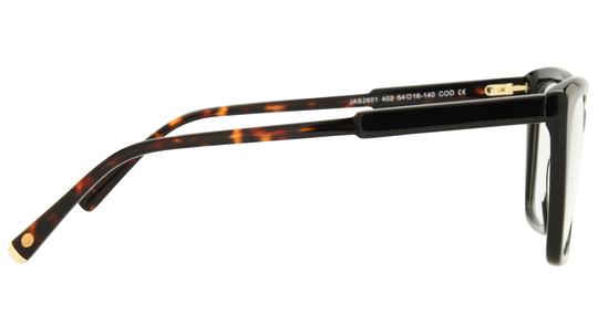 Lunettes de vue Jasma Femme Noir Papillonnante Jas2601 Droite