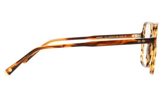 Lunettes de vue Jasma Femme Marron Carré Jas2501 Droite