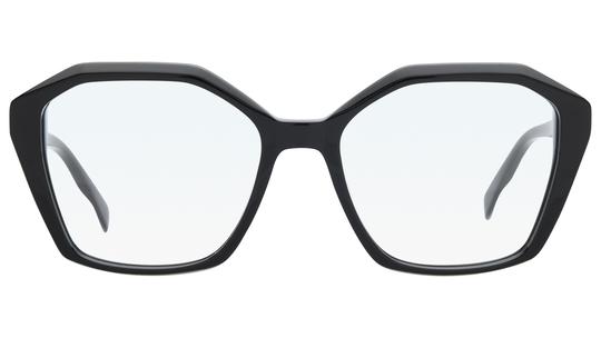 Lunettes de vue Zadig & Voltaire Femme Noir Papillonnante VZV500 Face