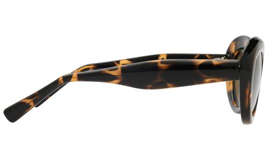 Lunettes de soleil Alternance Femme Ecaille Ovale Alt25217 Droite