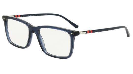 Lunettes de vue Polo Ralph Lauren Homme Bleu Rectangle PH2287 Trois-Quart