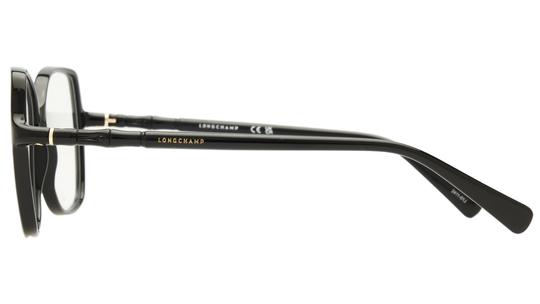 Lunettes de vue Longchamp Femme Noir Carré LO2769N Gauche