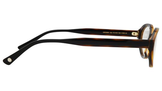 Lunettes de vue Siralya Femme Ecaille Ovale sir2606 Droite