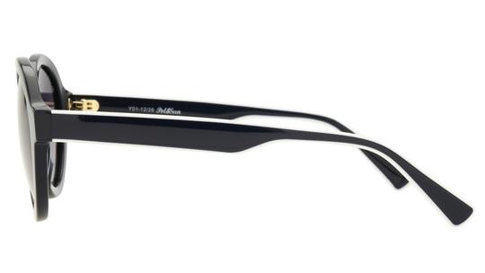 Lunettes de soleil Pol&Sun Femme Bleu Ronde Pos2603 Gauche