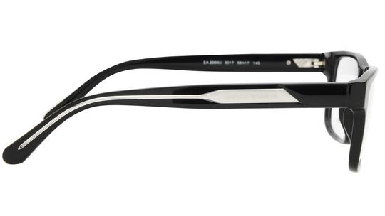Lunettes de vue Emporio Armani Homme Noir Rectangle ea3265u Droite