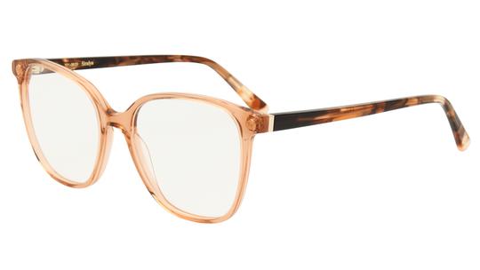 Lunettes de vue Siralya Femme Marron Carré Sir2506 Trois-Quart