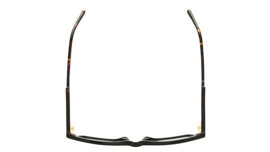 Lunettes de vue Jasma Femme Noir Papillonnante Jas2601 Dessus