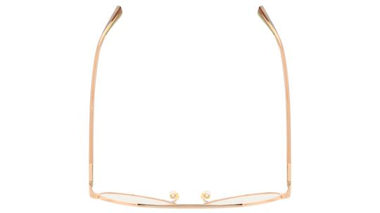 Lunettes de vue Levi's Femme Or Aviateur Lv1099 Dessus