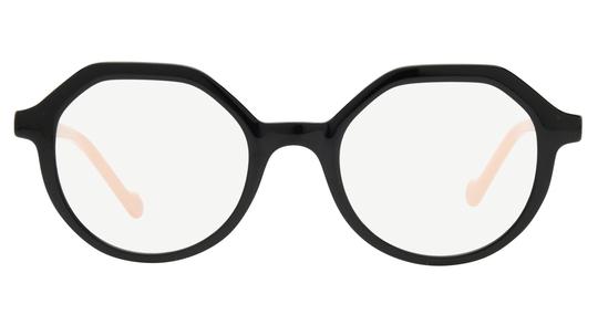 Lunettes de vue Alternance Femme Noir Carré Alt25113 Face