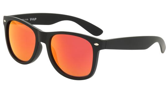 Lunettes de soleil VIP Mixte Noir Wayfarer vip2507 Trois-Quart
