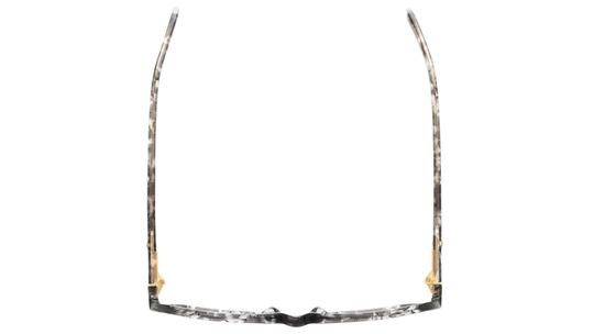 Lunettes de vue Siralya Femme Noir Carré Sir2503 Dessus