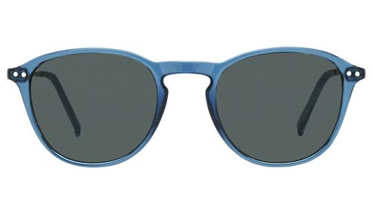 Lunettes de soleil Alternance Mixte Bleu Ronde Alt19208 Face