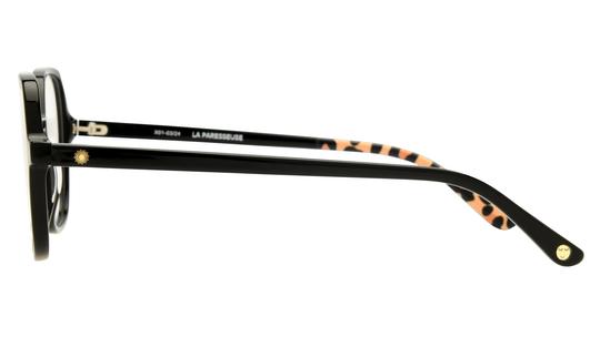 Lunettes de vue La Paresseuse Femme Noir Carré Par2407 Gauche