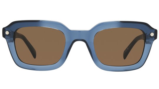 Lunettes de soleil Levi's Mixte Bleu Rectangle Lv5074/S Face