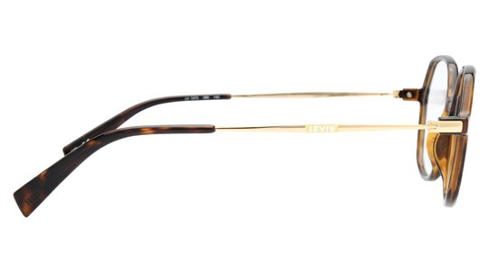 Lunettes de vue Levi's Femme Ecaille Carré Lv1073 Droite