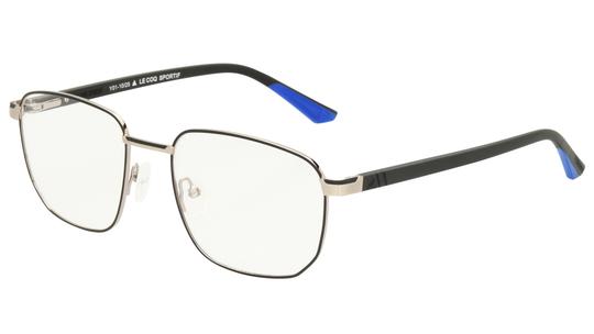 Lunettes de vue Le Coq Sportif Homme Noir Rectangle Lcs2511 Trois-Quart