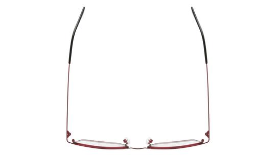 Lunettes de vue Alternance Femme Violet Carré Alt25110 Dessus
