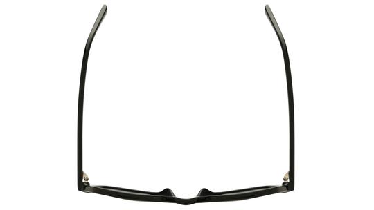 Lunettes de soleil Alternance Femme Noir Tonneau Alt25202 Dessus