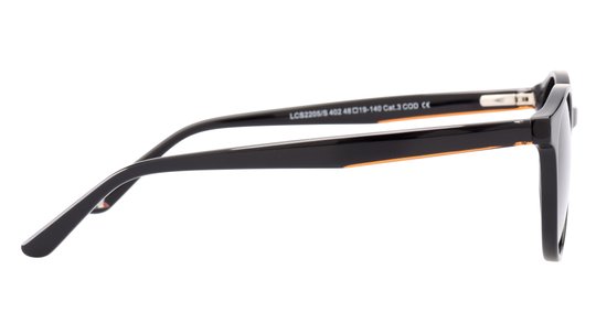 Lunettes de soleil Le Coq Sportif Homme Noir Pantos Lcs2205/S Droite